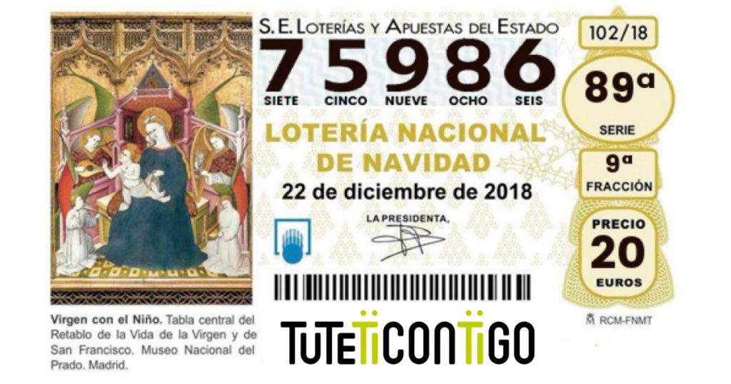 participacion lotería tuteticontigo 2018